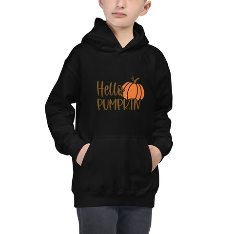 Hello Pumpkin Kids Hoodie