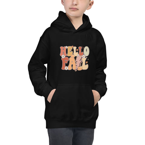 Hello Fall Kids Hoodie