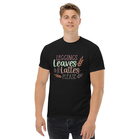 Leggings Leaves Men's classic tee