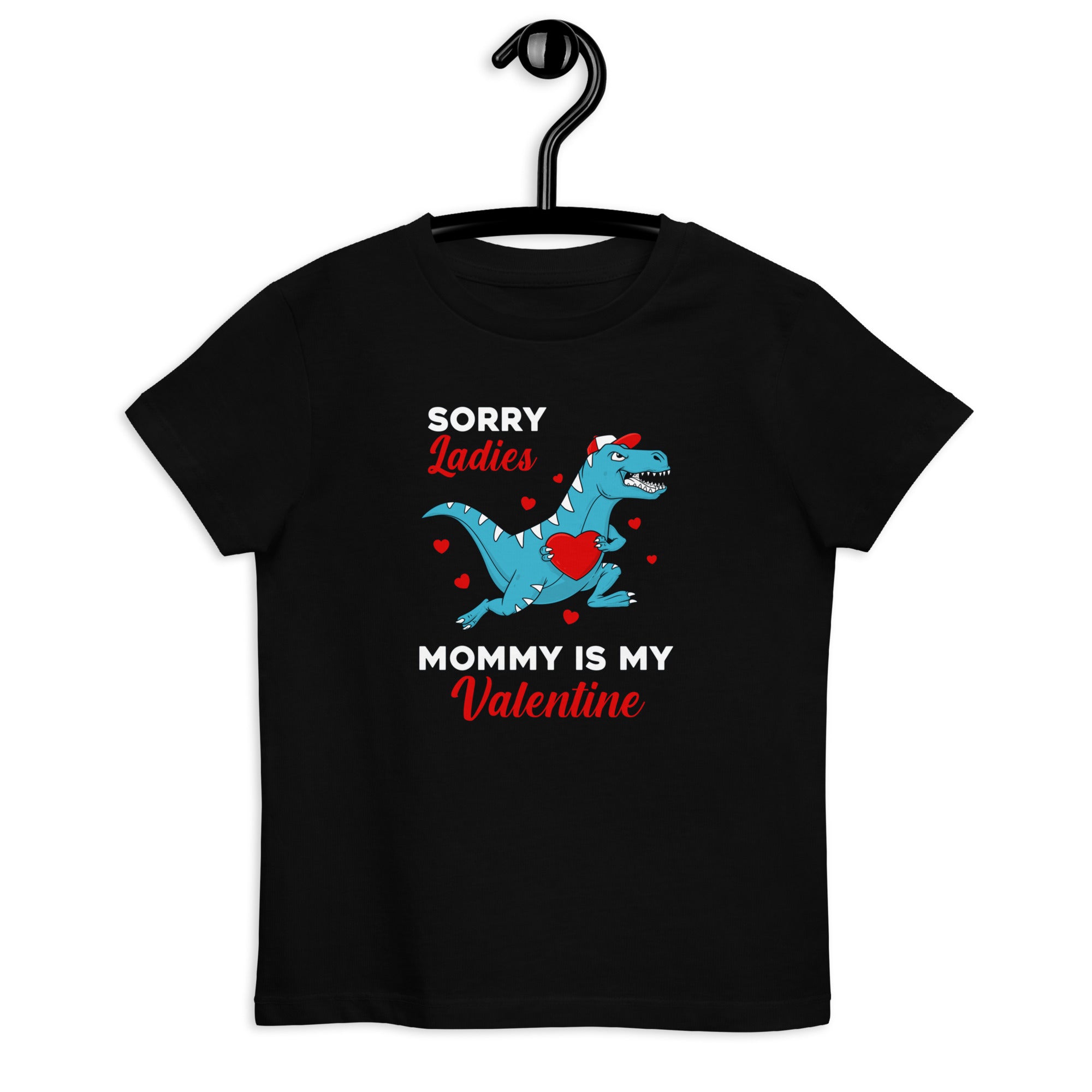 Mommy is my Valentine Organic cotton kids t-shirt