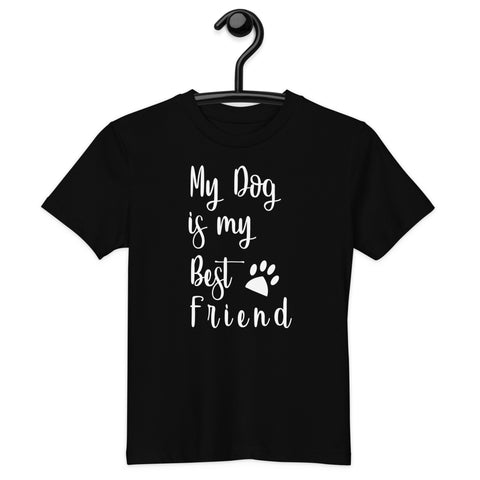 My Dog is My Best Friend Organic cotton kids t-shirt