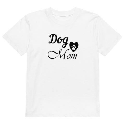Dog Mom Organic cotton kids t-shirt