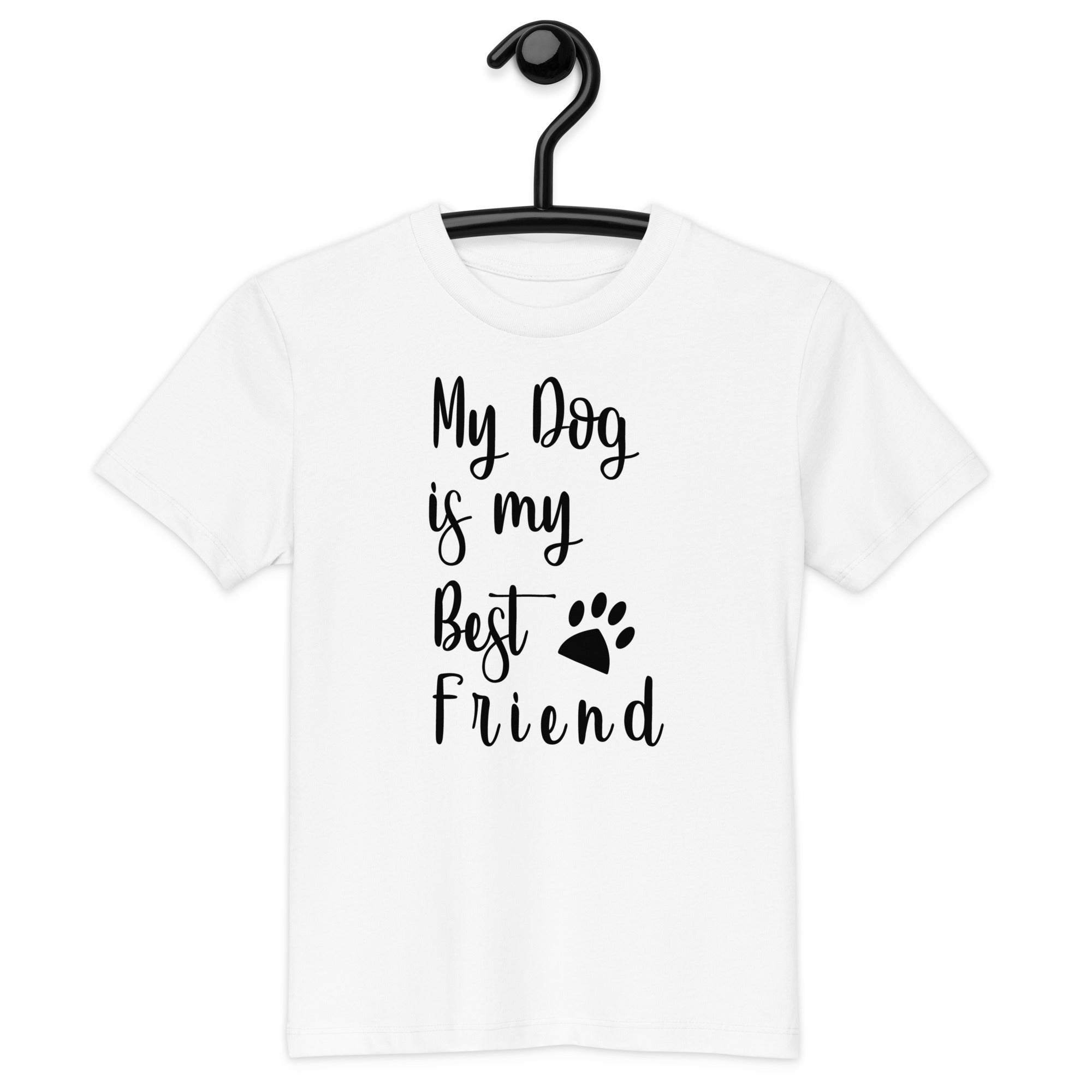 My Dog is My Best Friend Organic cotton kids t-shirt