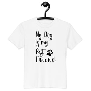 My Dog is My Best Friend Organic cotton kids t-shirt