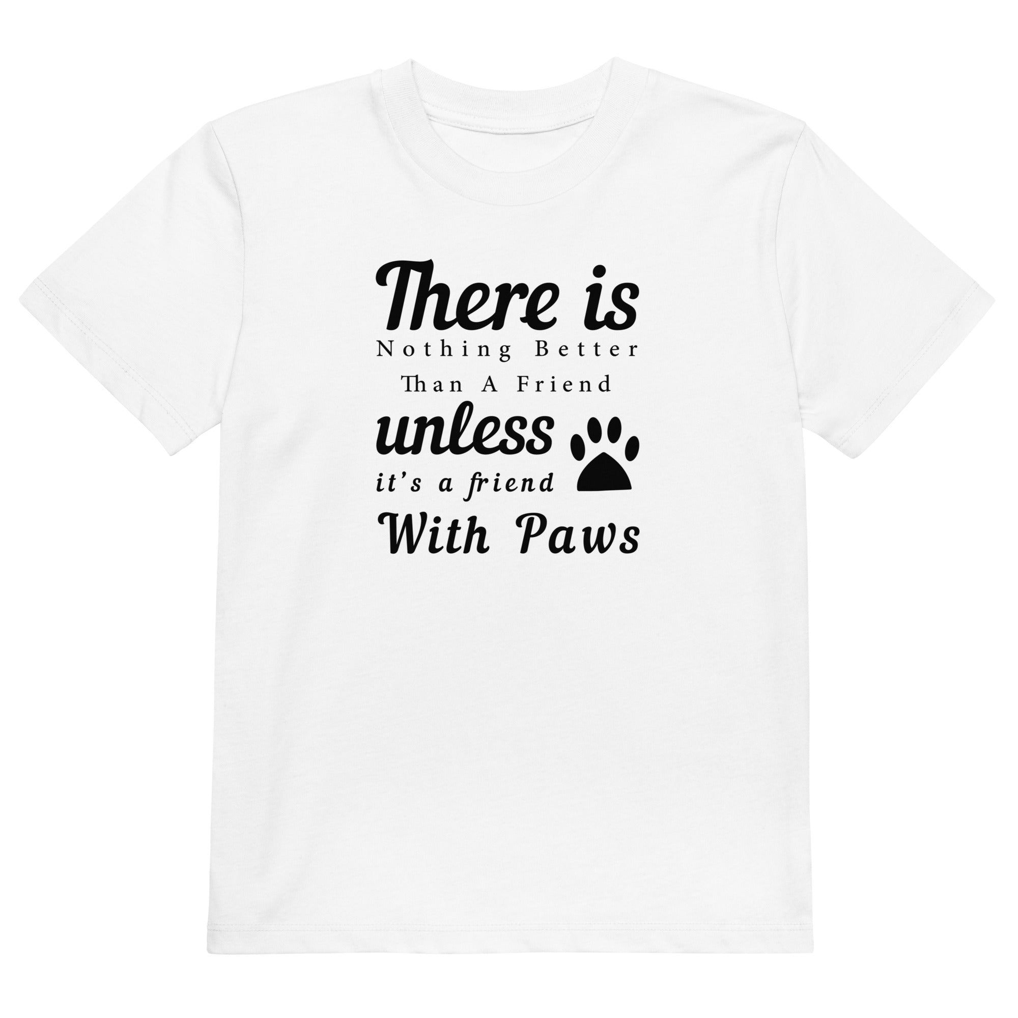 Friend With Paws Organic cotton kids t-shirt