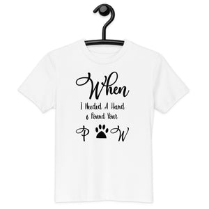 Found Your Paw Organic cotton kids t-shirt