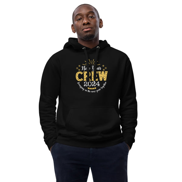 New Year Crew 2024 Premium eco hoodie