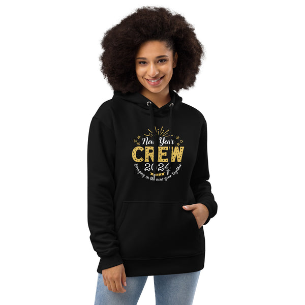 New Year Crew 2024 Premium eco hoodie