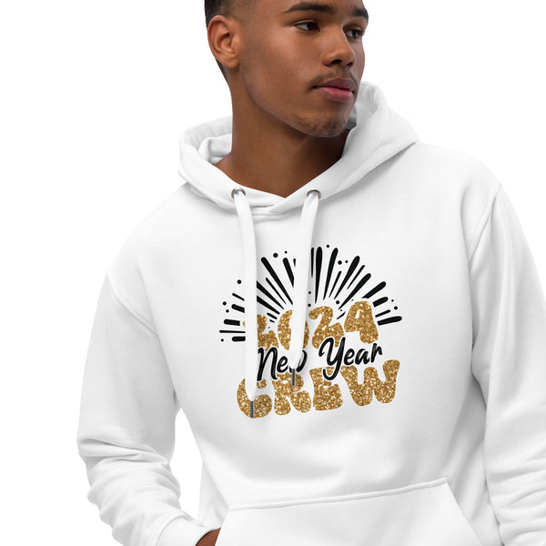 New Year Crew 2024 Premium eco hoodie