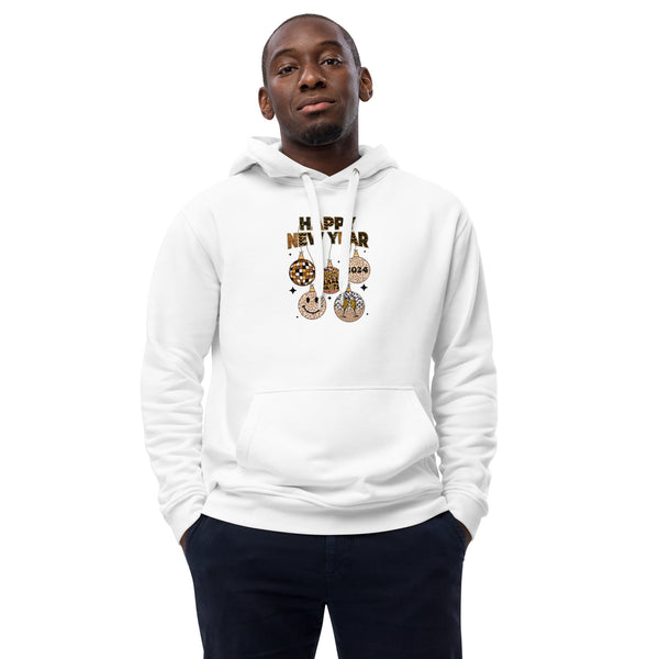 Happy New Year 2024 Premium eco hoodie