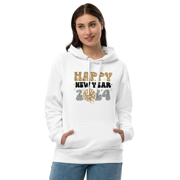 Happy New Year 2024 Premium eco hoodie