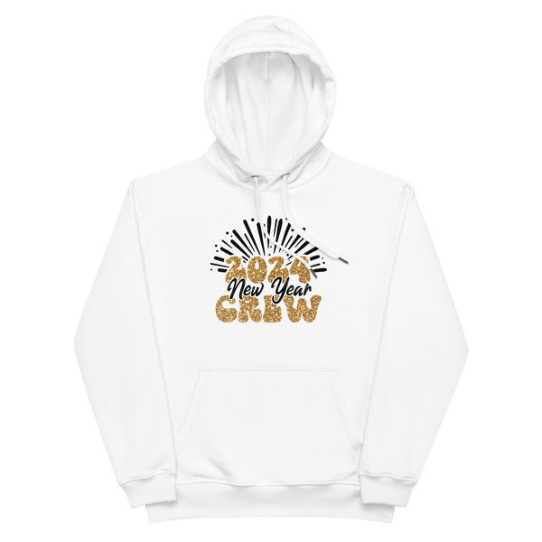 New Year Crew 2024 Premium eco hoodie