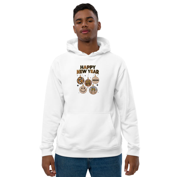 Happy New Year 2024 Premium eco hoodie