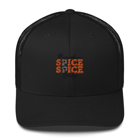 Pumpkin Spice Baby Trucker Cap