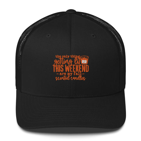 Fall Scented Candles Trucker Cap