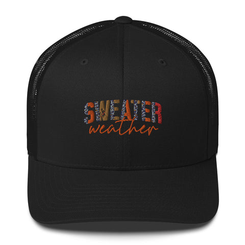 Sweater Weather Trucker Cap