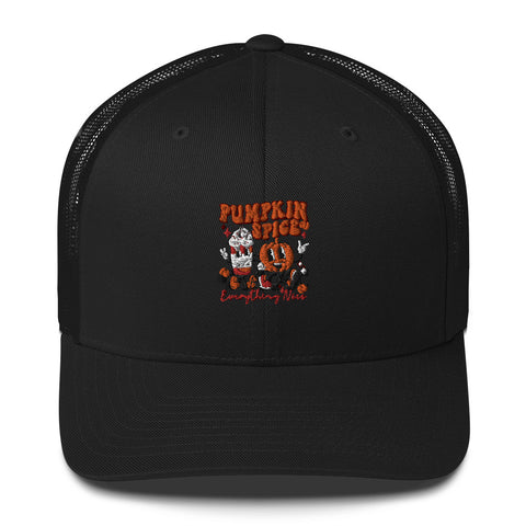 Pumpkin Spice Trucker Cap