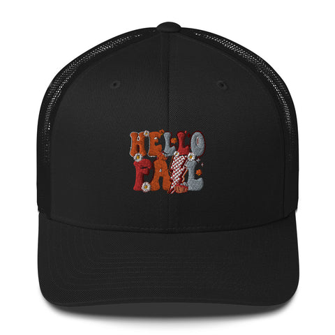 Hello Fall Trucker Cap