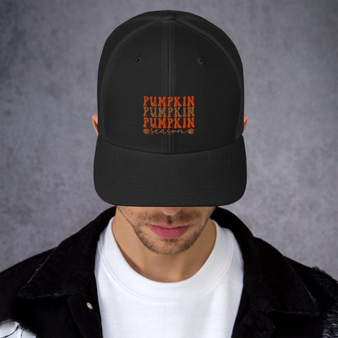 Pumpkin Season Trucker Cap