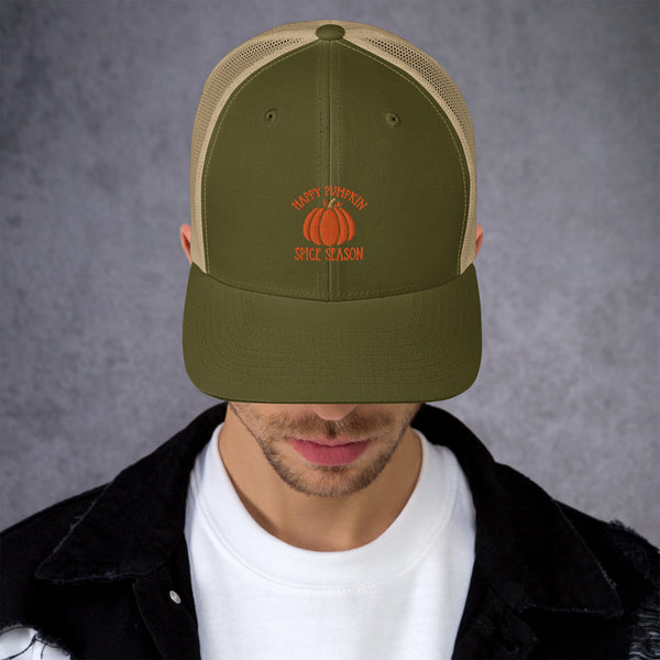 Happy Pumpkin Spice Season Trucker Cap