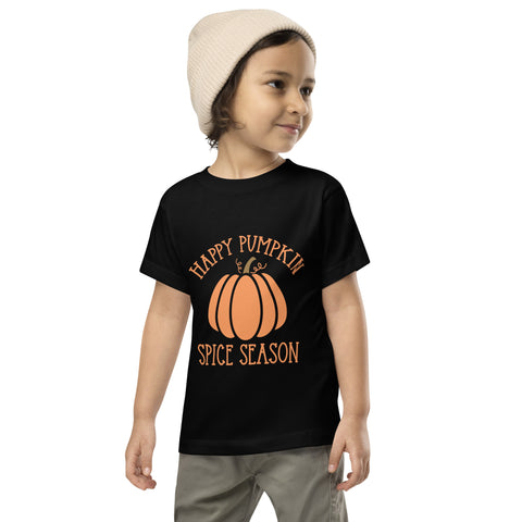 Happy Pumpkin Spice Season Toddler Short Sleeve Tee