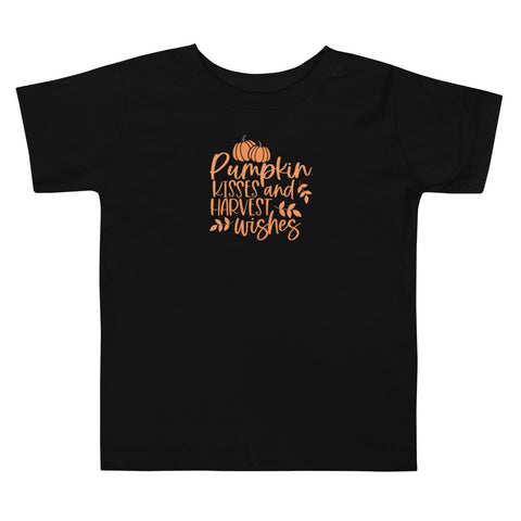 Pumpkin Kisses Toddler Short Sleeve Tee