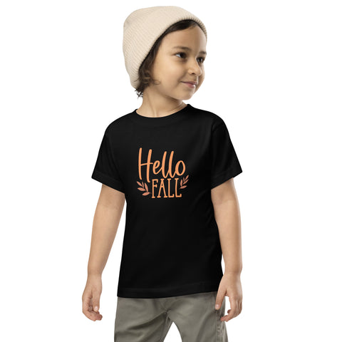 Hello Fall Toddler Short Sleeve Tee