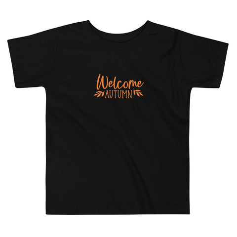 Welcome Autumn Toddler Short Sleeve Tee