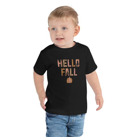Hello Fall Toddler Short Sleeve Tee