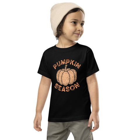 Pumpkin Season Toddler Short Sleeve Tee