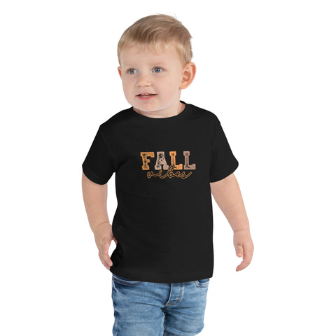 Fall Vibes Toddler Short Sleeve Tee
