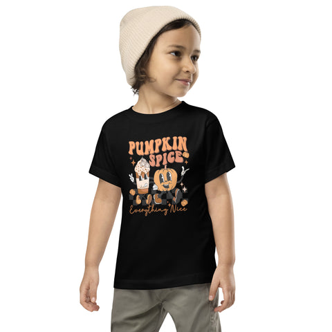 Pumpkin Spice Toddler Short Sleeve Tee