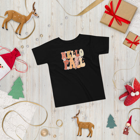 Hello Fall Toddler Short Sleeve Tee