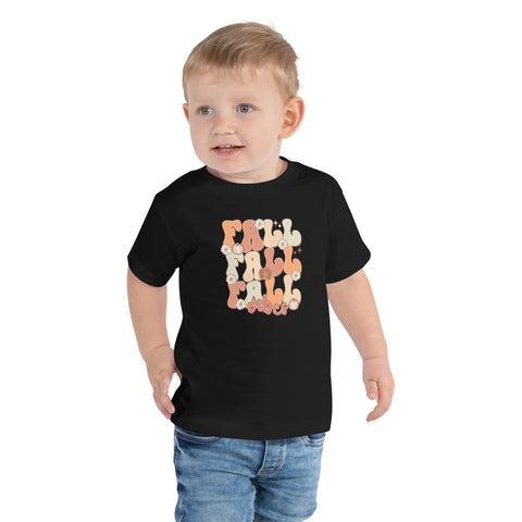 Fall Fall Vibes Toddler Short Sleeve Tee