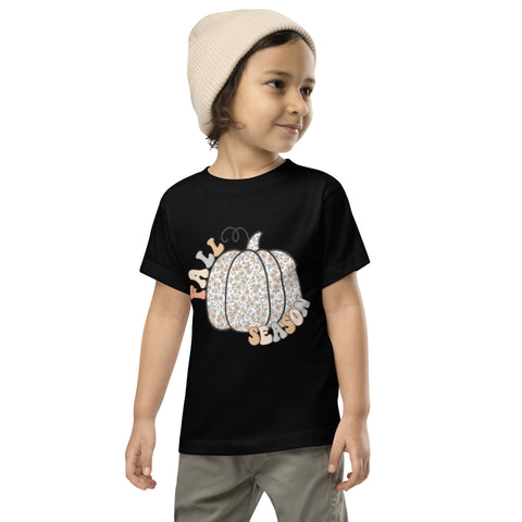 Fall Season Toddler Short Sleeve Tee