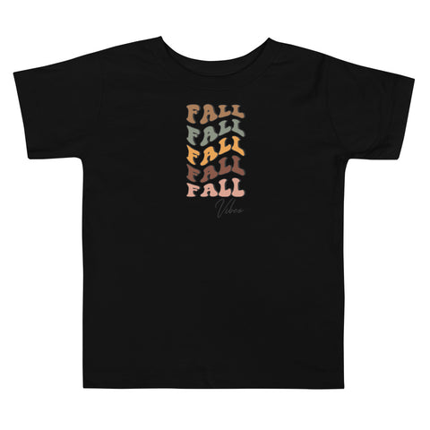 Fall Vibes Toddler Short Sleeve Tee