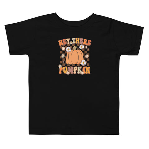 Hey there Pumpkin Toddler Short Sleeve Tee