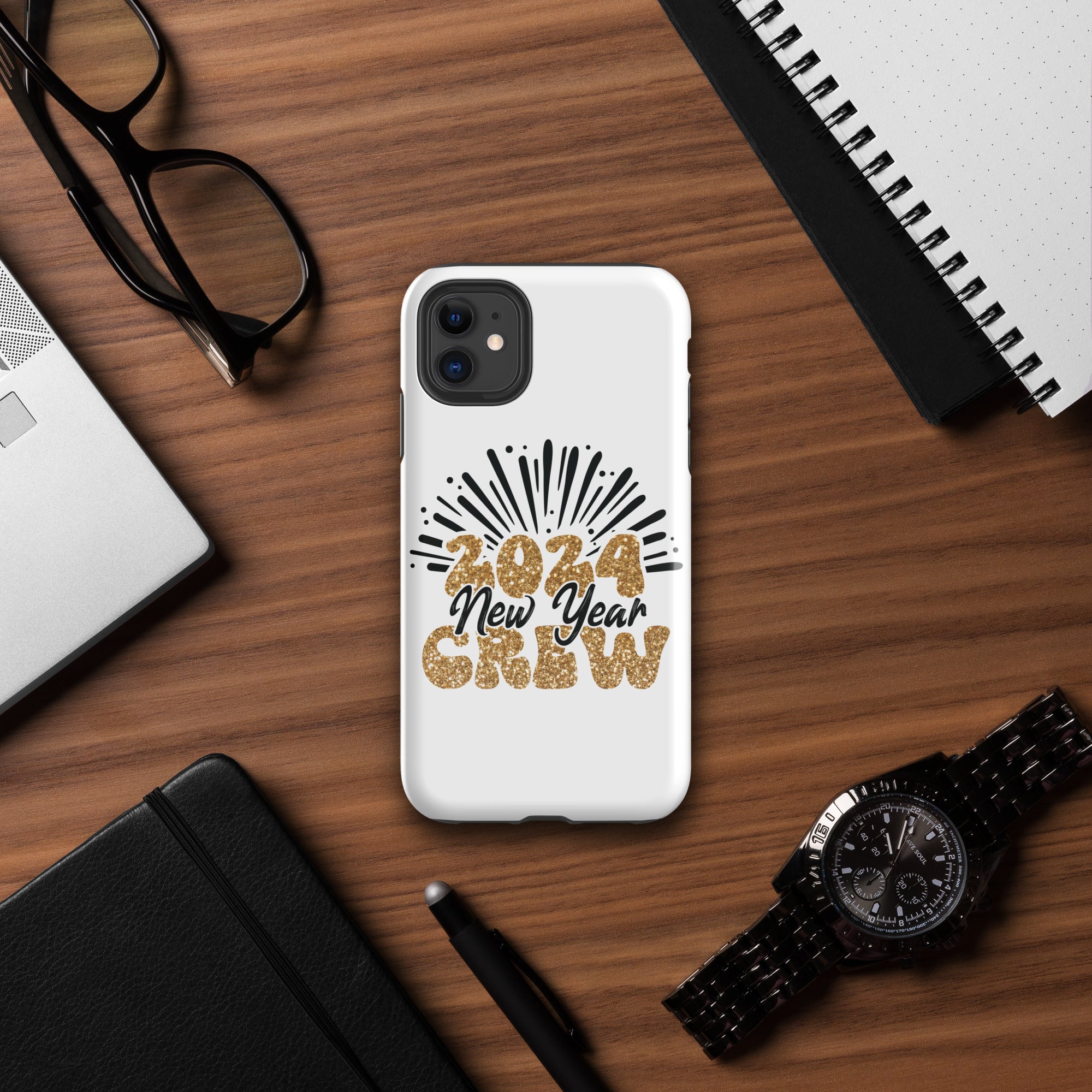 New Year Crew 2024 Tough Case for iPhone®
