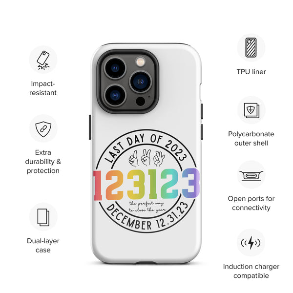 123123 Last Day of 2023 Tough Case for iPhone®