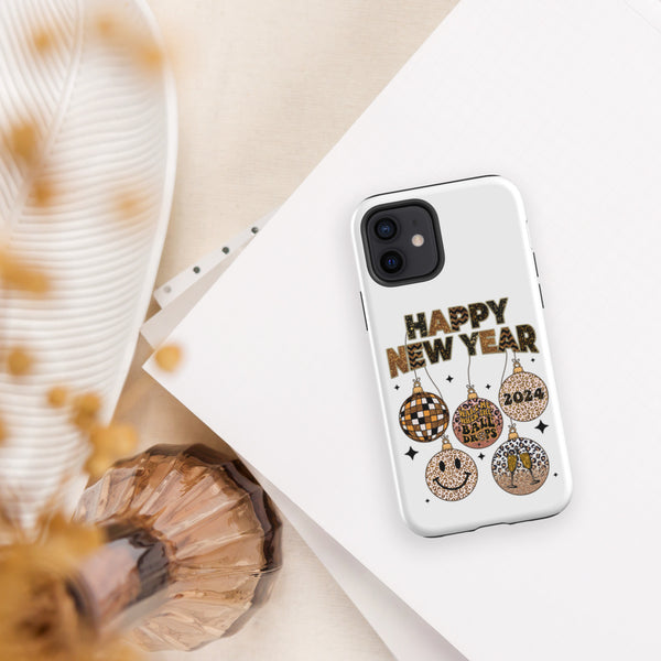 Happy New Year 2024 Tough Case for iPhone®