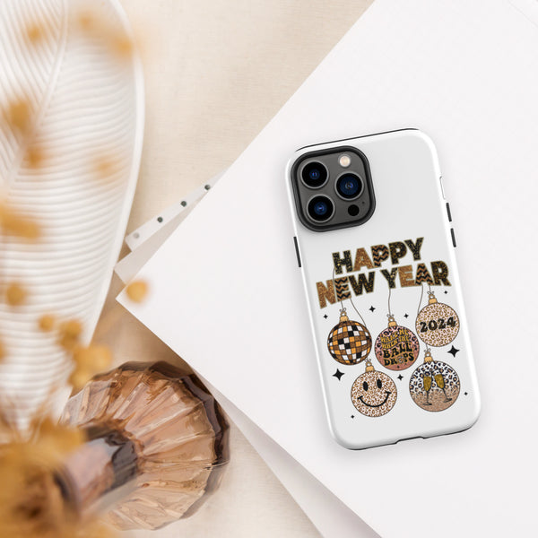 Happy New Year 2024 Tough Case for iPhone®