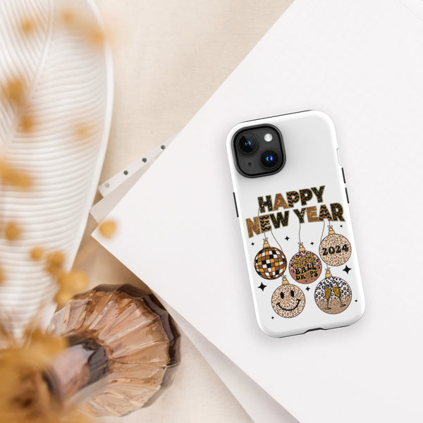 Happy New Year 2024 Tough Case for iPhone®