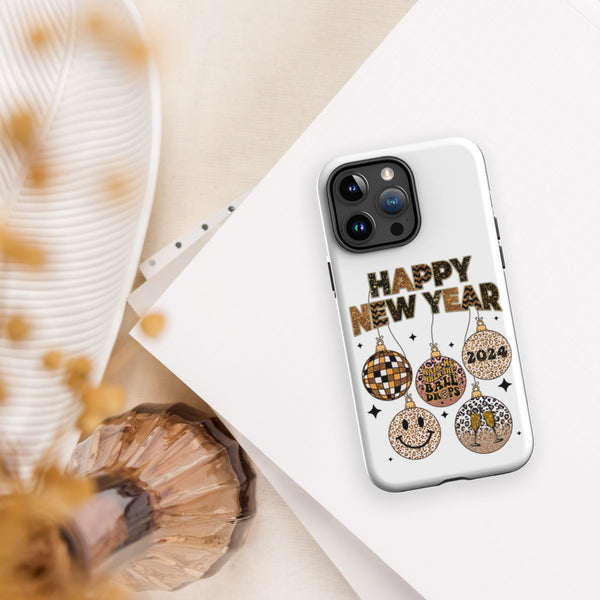 Happy New Year 2024 Tough Case for iPhone®