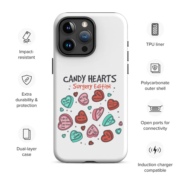 Candy Hearts Tough Case for iPhone®