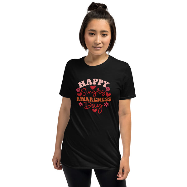 Happy Singles Awareness Day Short-Sleeve Unisex T-Shirt