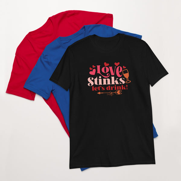 Love Stinks Short-Sleeve Unisex T-Shirt