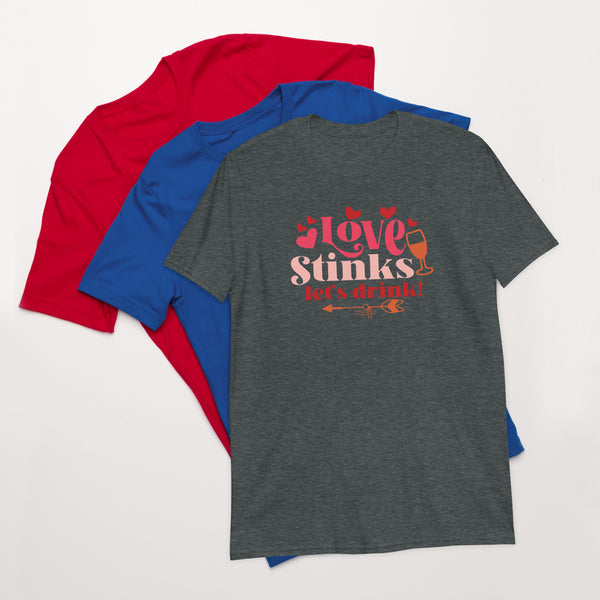 Love Stinks Short-Sleeve Unisex T-Shirt