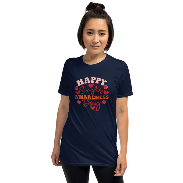 Happy Singles Awareness Day Short-Sleeve Unisex T-Shirt