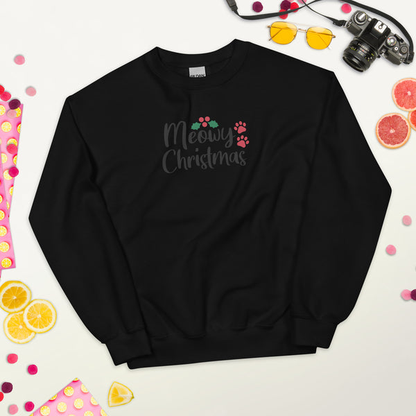 Meowy Christmas Unisex Sweatshirt