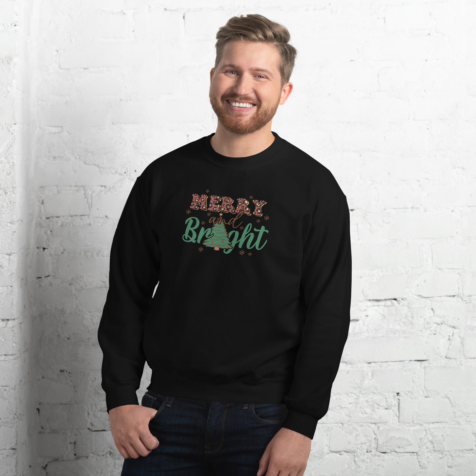 Merry & Bright Unisex Sweatshirt